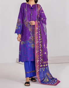 the 3-Piece Unstitched Lawn Collection Revitalize Your Wardrobe